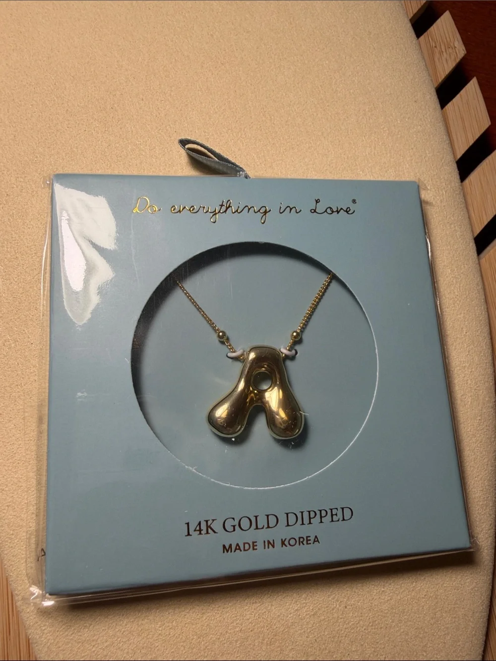 14K Gold Dipped Sculptural Pendant Necklace - Gold